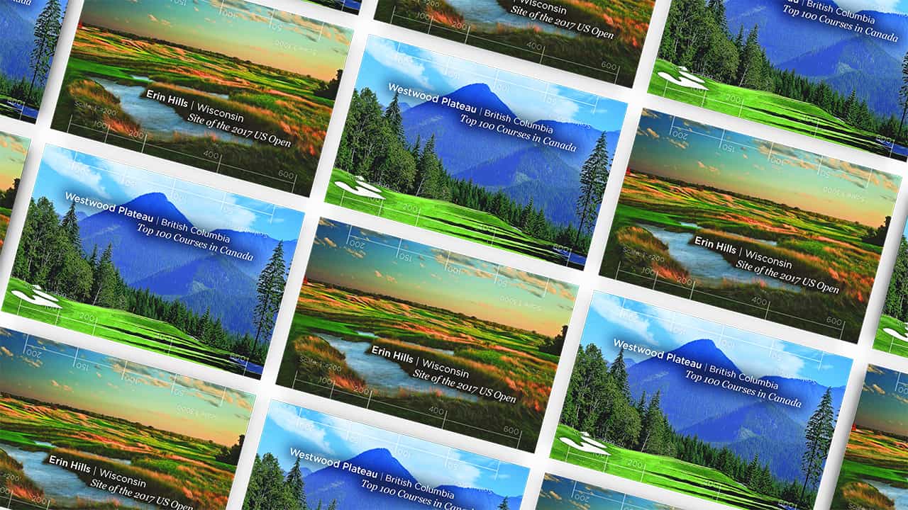 Hurdzan Golf Business Cards